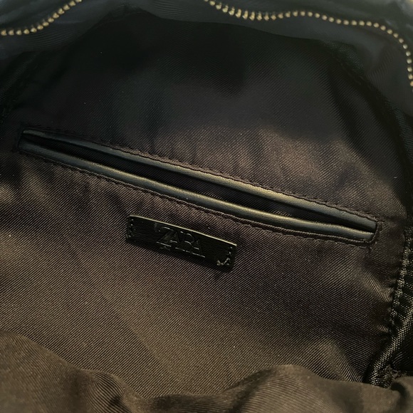 Zara Bags Zara Chain Strap Quilted Backpack Poshmark